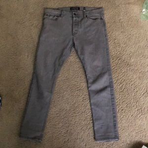 Mens gray jeans